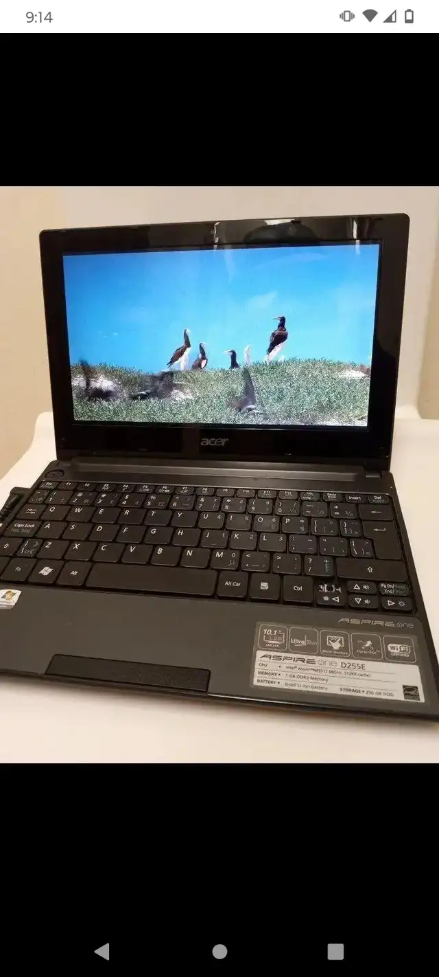 ASPIRE ONE MINI NOTEBOOK LAPTOP, WINDOWS 7, FACTOR433376829123471362