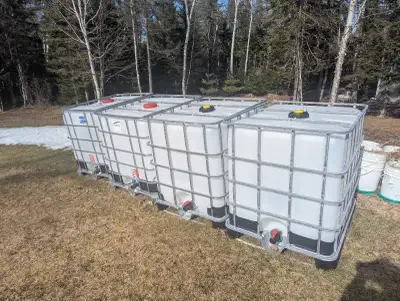 1000 L FOOD GRADE Totes (only 3 left!), View more
