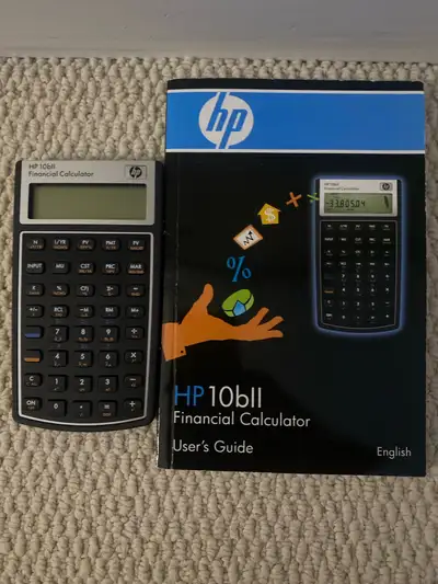 HP 10bII Financial Calculator, View more