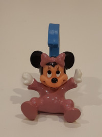Vintage Disney's Baby Minnie Mouse 2 PVC figure