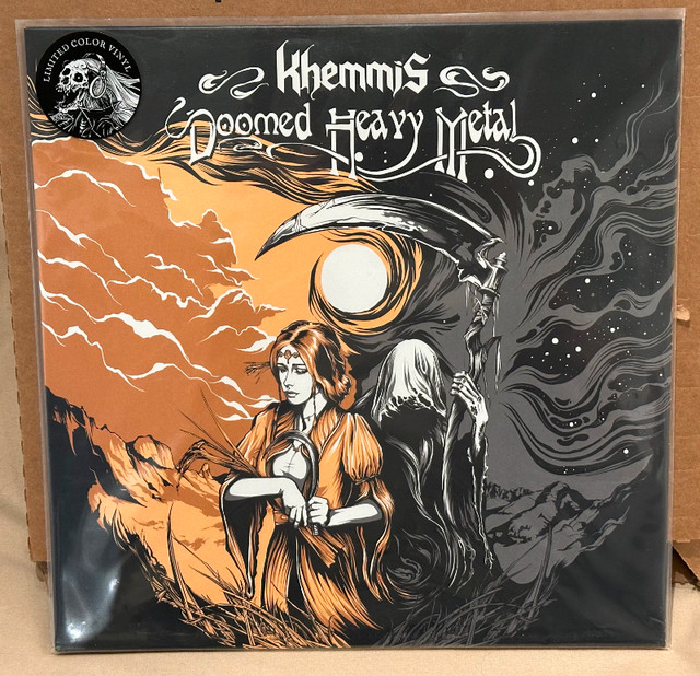Khemmis Doomed Heavy Metal Limited Edition Color Vinyl Record in Other in Calgary