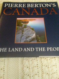 Pierre Burton's Canada - coffee table book