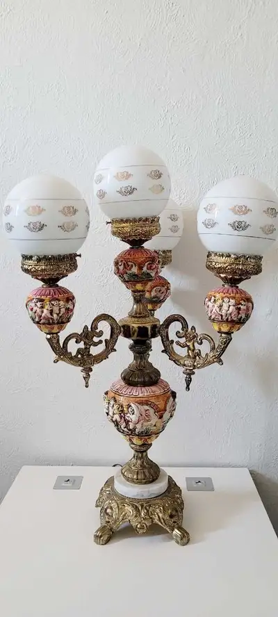 Vintage Brass Lamp , View more