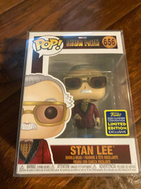 Funko Pop! Marvel Iron Man Stan Lee #656 2020 SDCC Exclusive 