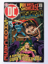 Showcase #83 and #84 Nightmaster by O'Neil and Wrightson