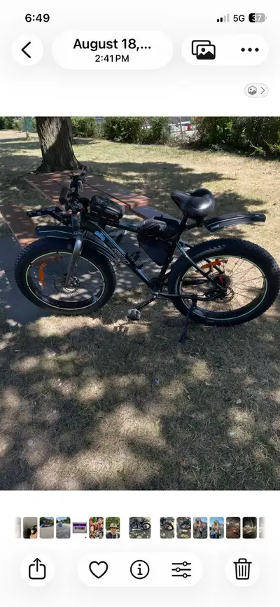 Reid fat tire bike, View more