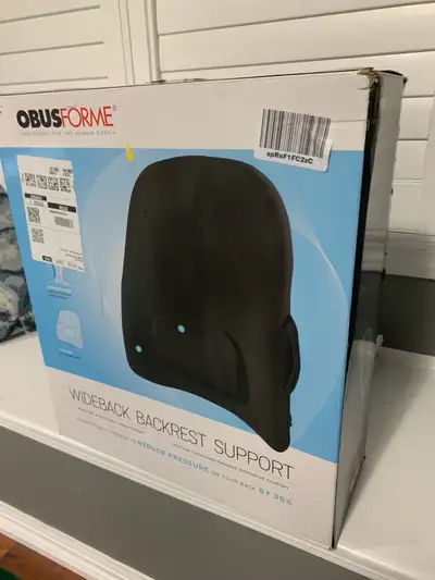 Obusforme Wideback Backrest Support - EUC, View more