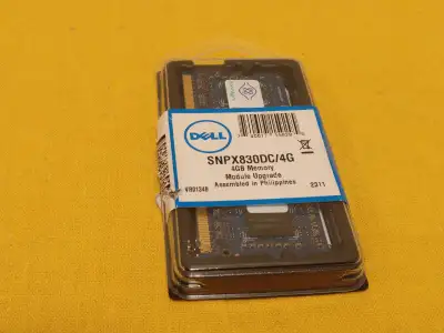 Desktop: - 1x Dell SNPX830DC-4G 4GB DDR3 SDRAM - 2x Hynix Desktop Memory 1GB 2Rx8 PC2-5300U-555-12 P...