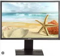 22" Acer Monitor, Display Port, DVI, VGA, HDMI options