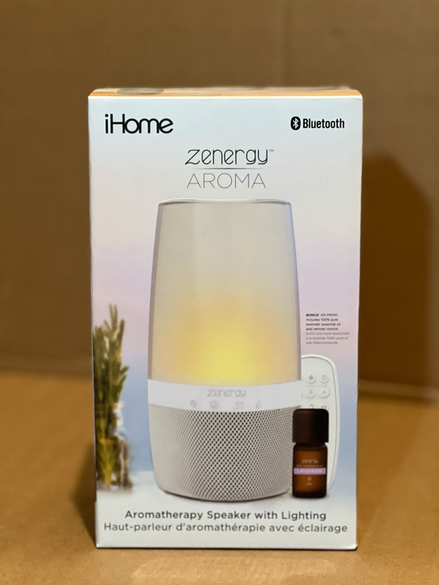 (New) iHome iZABT50 Aroma BT Speaker with Lighting White in Speakers in Stratford - Image 2