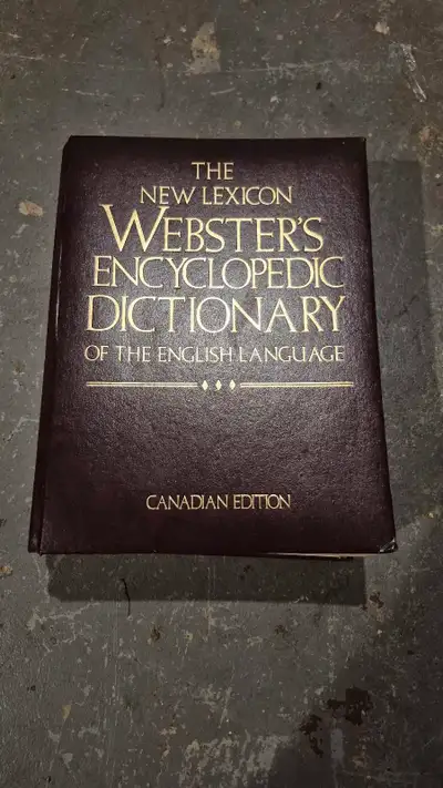 Webster's Dictionary, View more