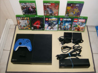 Xbox One Console Bundle W/Controller&8 Games
