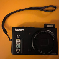 Nikon Coolpix P300 16.1 Cmos Digital Camera With 4.2x F/1.8