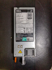 Dell Server power supply 2000W D2000E-S0