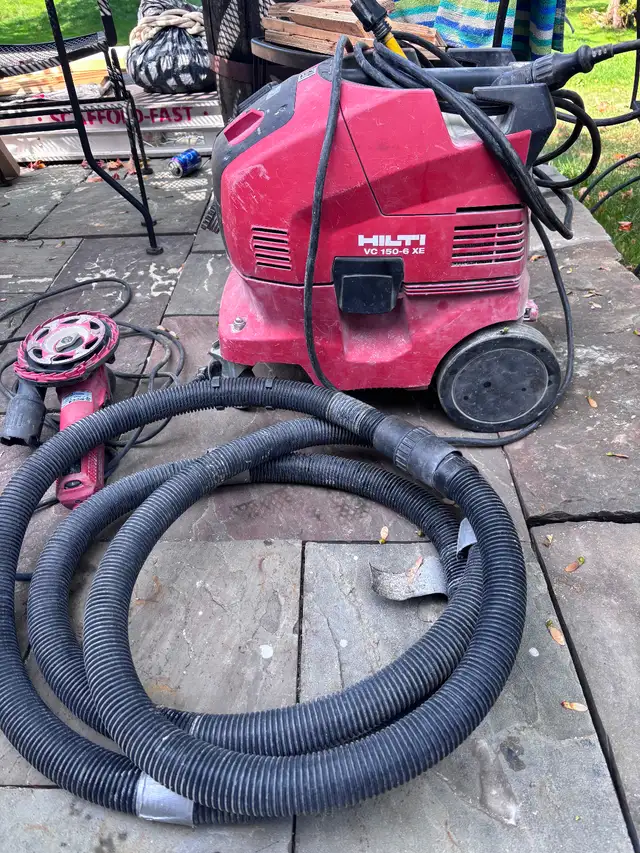 Hilti stone grinder / polisher .