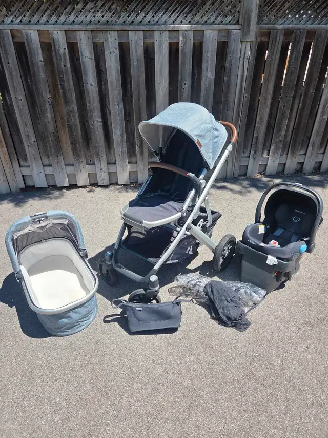 Uppababy Vista V2 Stroller/Carseat Package in Strollers, Carriers & Car Seats in Markham / York Region - Image 2