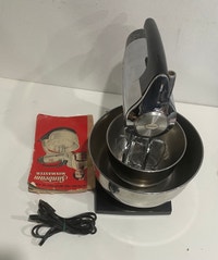 Vintage Sunbeam Mixmaster Chrome Stand Mixer Electric Countertop Edmonton Edmonton Area Preview
