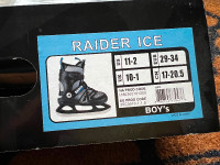 Boys Raiders Ice Skates (US Size 11-2)