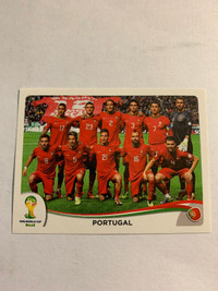 PORTUGAL TEAM #508 2014 Panini FIFA World Cup Stickers Brazil