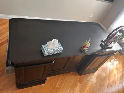 Office table + 2 bookshelves, View more