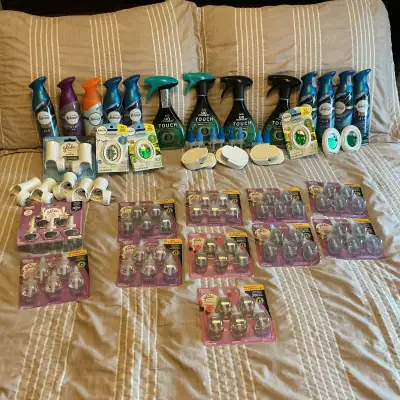 Huge Lot of Plug-in and Spray Air/Fabric Fresheners, All New!, View more