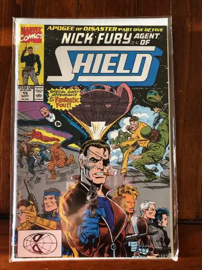 Nick Fury Agent of Shield - Marvel Comics - issue 15 - Sept 1990, View more