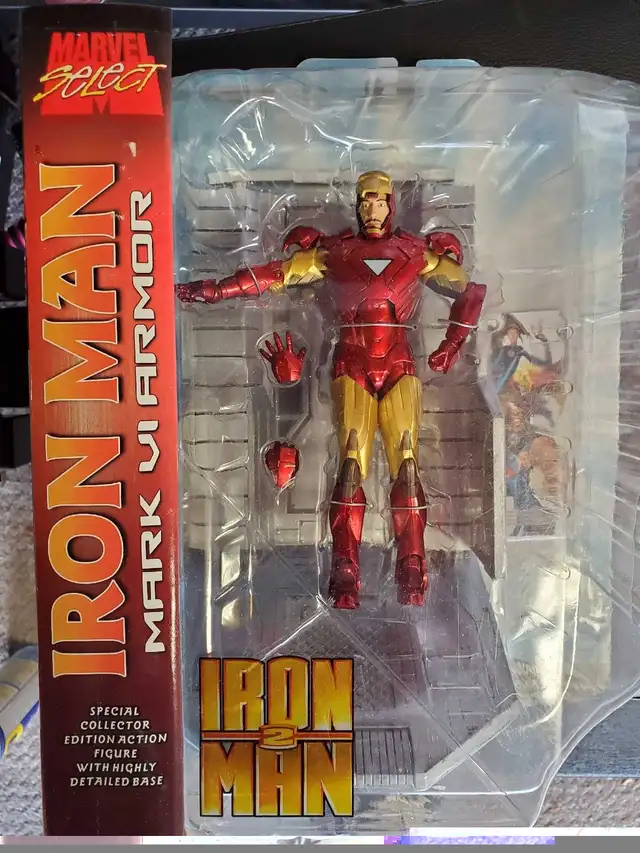 Marvel Select Iron Man 2 Mark 6 in Toys & Games in City of Toronto - Image 4