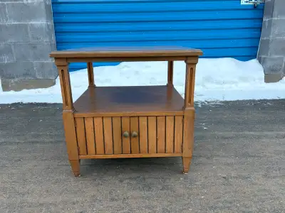 Side Table with Storage, View more