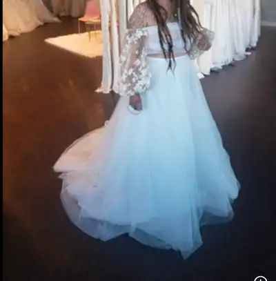 Boho wedding dress , View more