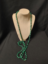 Green Tone Bead Necklace