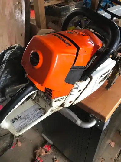 Stihl ms661c with attached mill, View more
