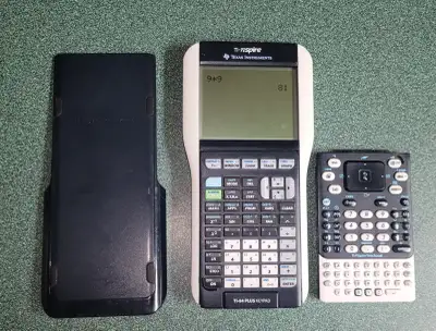 Ti 84 inspire graphing calculator 2 key pads, View more
