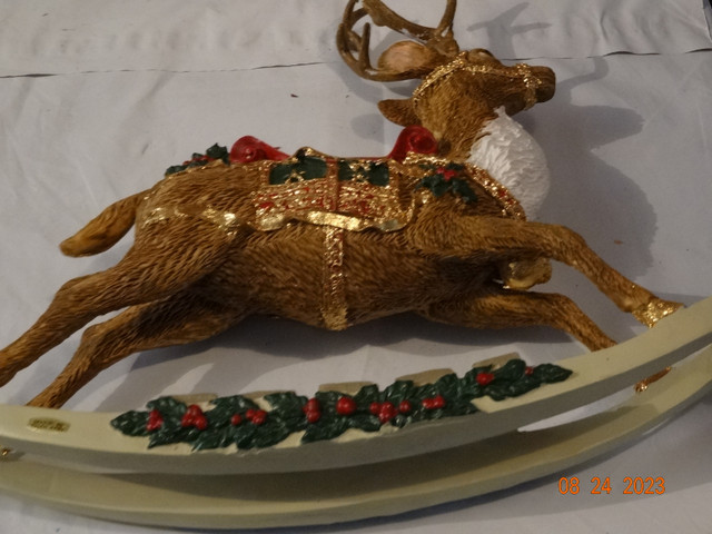 Reindeer , molded, excellent detail, minor repair in Holiday, Event & Seasonal in Kelowna