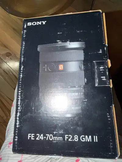 Sony 24-70 2.8 GM2 (version 2) New Used Open Box, View more