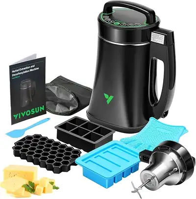 Decarboxylation and Infusion Machine, making butter, oil, View more