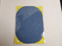 Zefffka denim iron-on patches 5" x 7" repair kit 2pcs