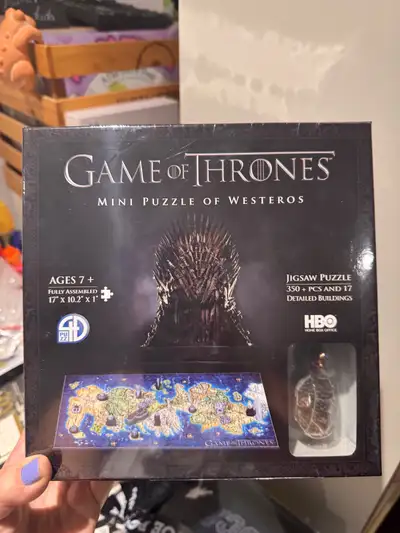 Game of Thrones mini puzzle, brand new, View more