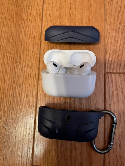 1. Used Apple AirPods 2 ANC True Wireless Earbuds in Good condition 2. Excellent active noise cancel...