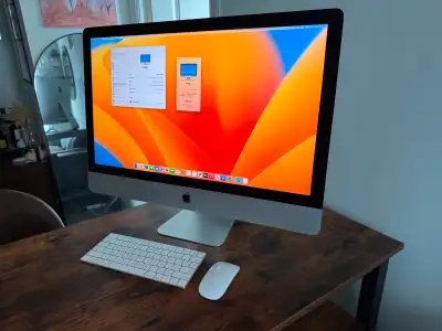 2017 5K Retina IMac 27" 16GB Ram 256GB SSD W/Keyboard+Mouse, View more