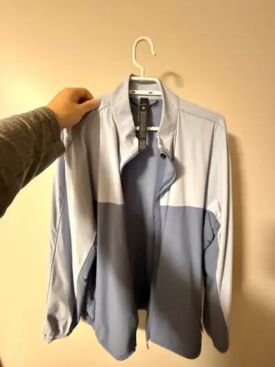 Lululemon water-repellent men's golf zip-up jacket, View more