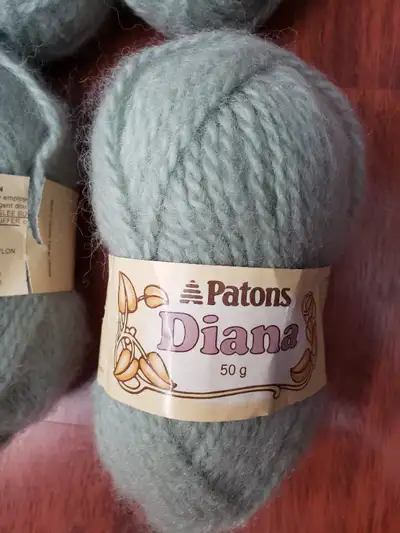 This Patons DianaYarn is made from 70% Acrylic & 30% Nylon, measures 170 yards & weighs 1.76 oz. & c...