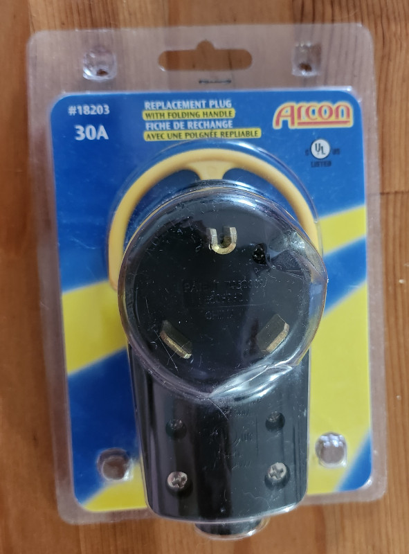 Replacement plug with folding handle 30A from Arcon in Electrical in London