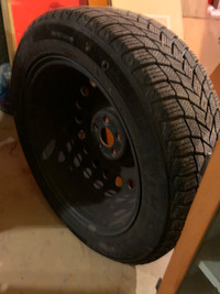 225/55R19 Snow Tires on Rims