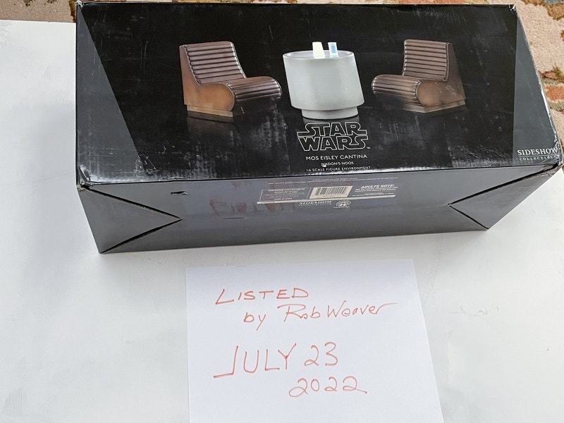 Sideshow hot toys star wars MoS eisley cantina 12” 1/6 inbox Arts