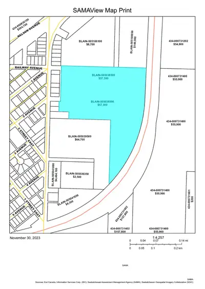 Two parcels of farm / agricultural land for rent at blain lake. The one parcel is 26.73 acres in siz...