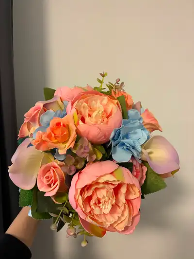 Wedding artificial flower bouquet, View more
