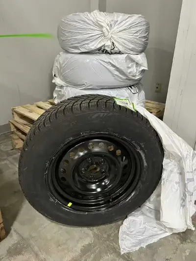 PRICE IS FIRM! offers will be ignored • Set of 4 snow tires 235/65 R 17 • rims included • Purchased...