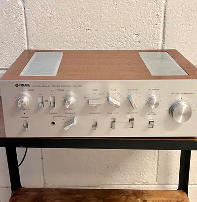 Vintage Yamaha CA-1000 Natural Sound Stereo Amplifier, View more