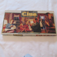 1992 Clue Parker Brother JEU DÉTECTIVE CLASSIQUE