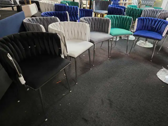 Brand New Dining Chair w/ Chrome Legs  in Chairs & Recliners in Markham / York Region - Image 3